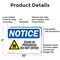 Signmission Exam In Progress Do Not Enter OSHA Notice Sign, Aluminum, 10in W x 7in L, 2PK OS-2PACK-NS-A-710-L-12201 - alternate 6